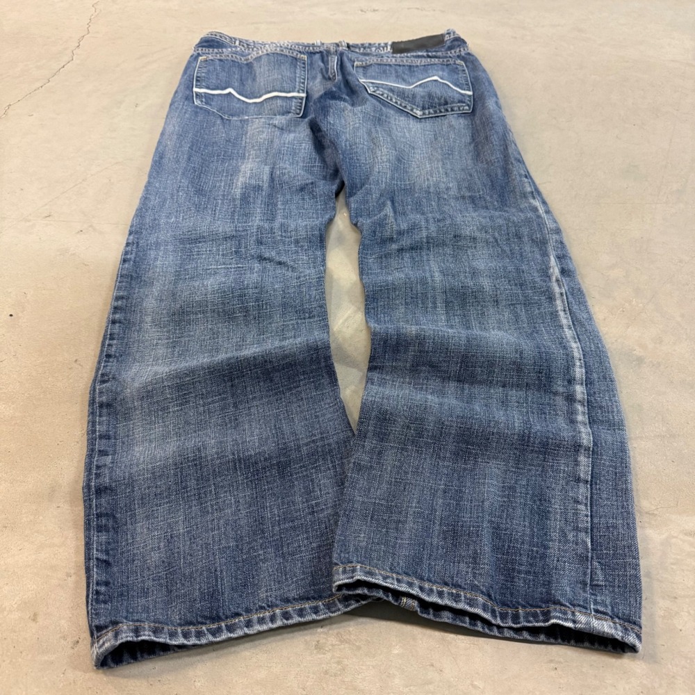 2000s y2k buffalo london relaxed fit straight leg jeans